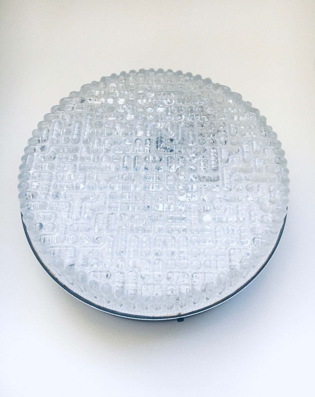 Space Age Design Glazen Wandlamp Van Glashutte Limburg, Ca. Jaren 1960 photo furniture
