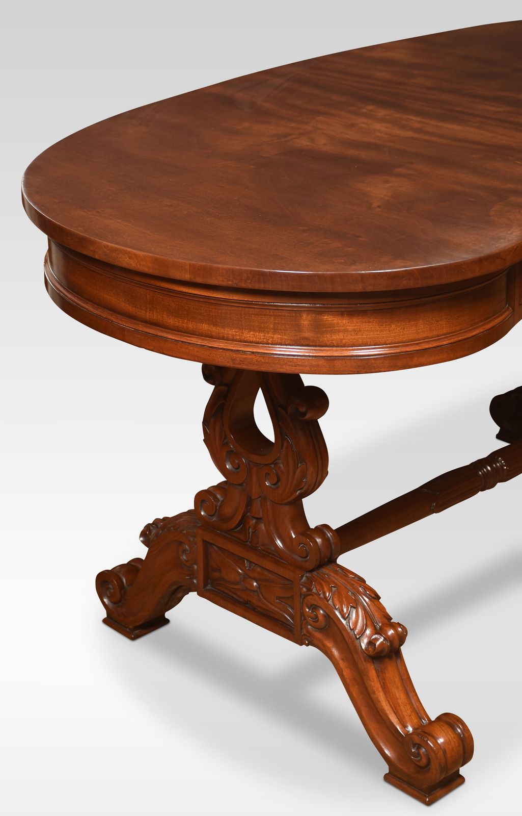 Mahogany Kidney Shaped Dressing Table photo furniture