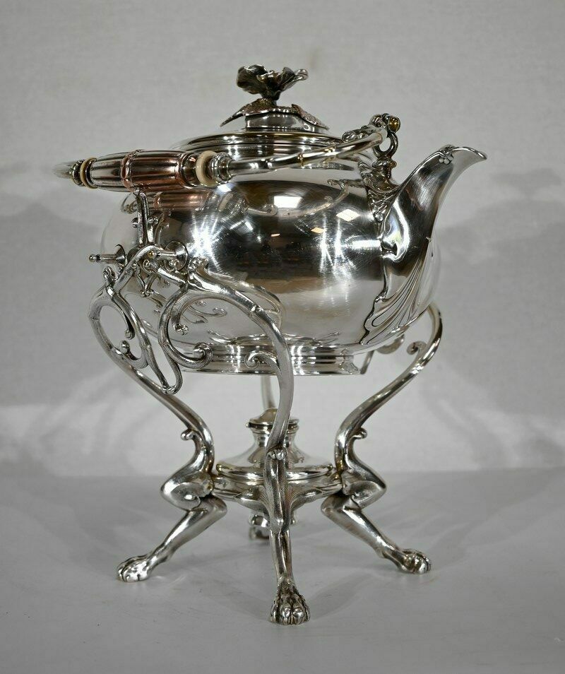 photo buy Samovar In Silver Metal, Maison Christofle   Early 20th Century