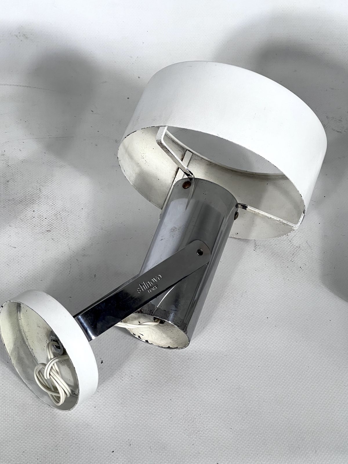 4959.5 Stilnovo Milano, Set Of Five Orientable Wall Lights From 50s photo
