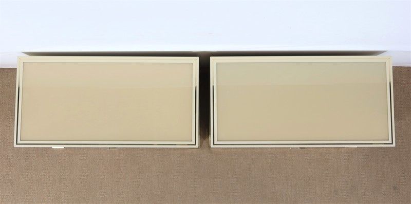 Pair Of Small Sideboards, Signed Pierre Vandel – 1970 photo 3975.8