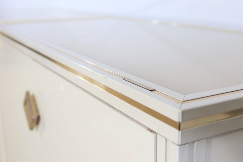 Pair Of Small Sideboards, Signed Pierre Vandel – 1970 photo vintage
