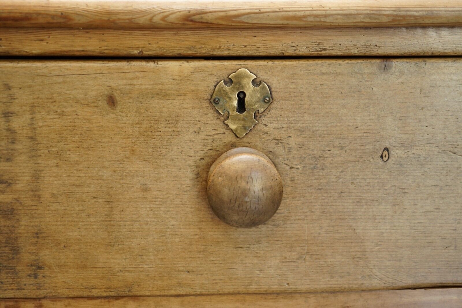 Large Antique Victorian Circa 1880 Oak Housekeepers Cupboard Drawers Linen Pots photo vintage