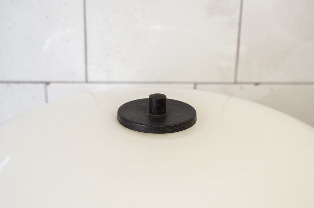 Italiaanse Vloerlamp Van Glas, Ijzer En Marmer, Jaren 1970 photo Verlichting