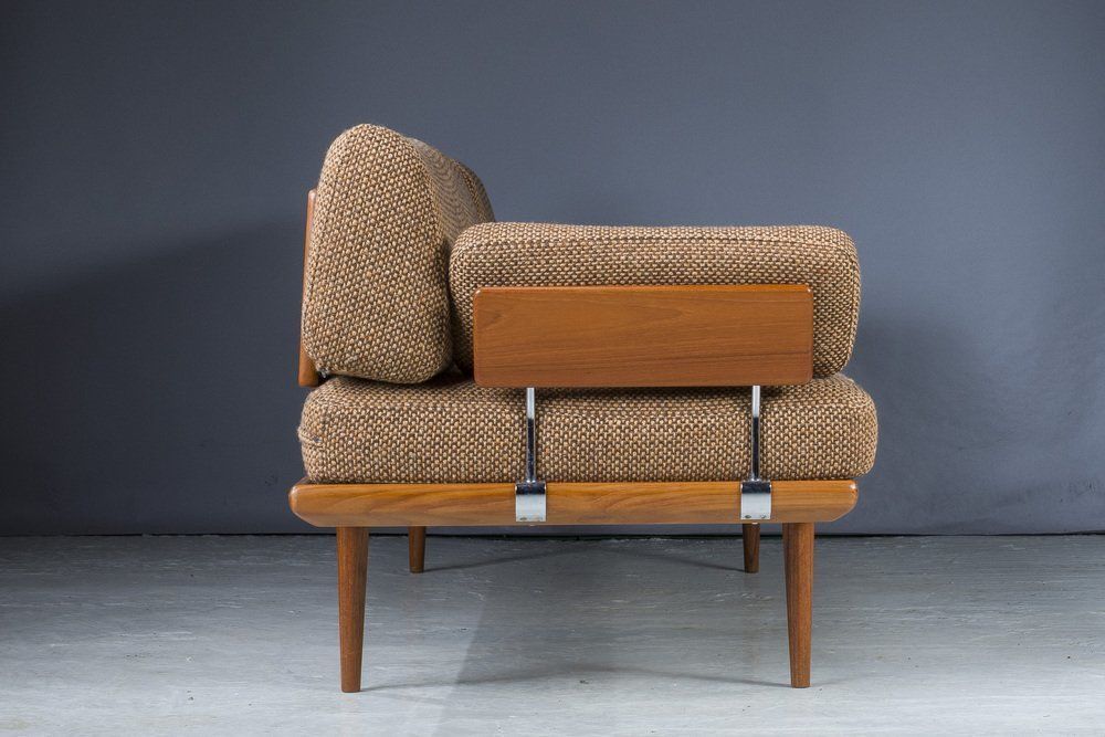 photo vintage Danish Teak Fd417 Minerva Sofa By Peter Hvidt And Orla Molgaard Nielsen For France & Son, 1960s