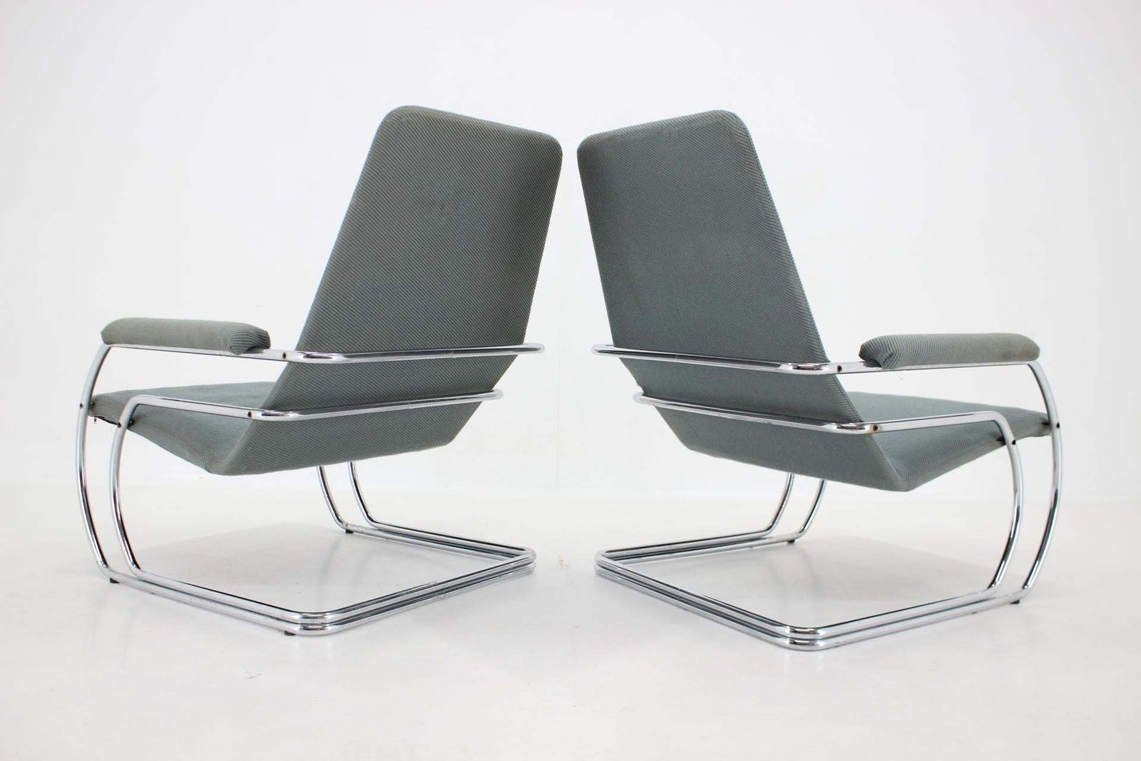 1970s Pair Of Rare Tubular Armchairs photo 1438.0