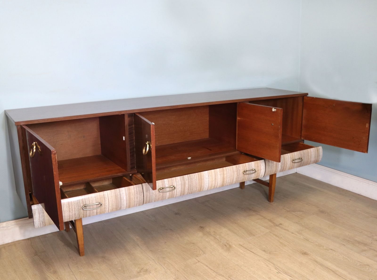 Mid Century Retro Sideboard, 1950s photo vintage