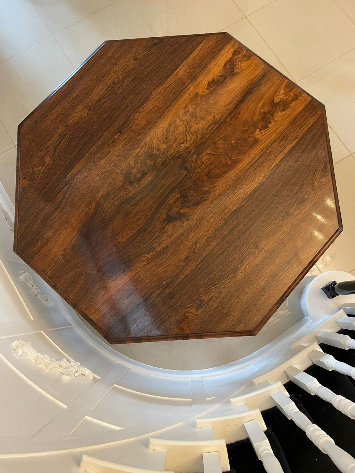 Furniture Outstanding Quality Large Antique Rosewood Dining Table By Gillows photo