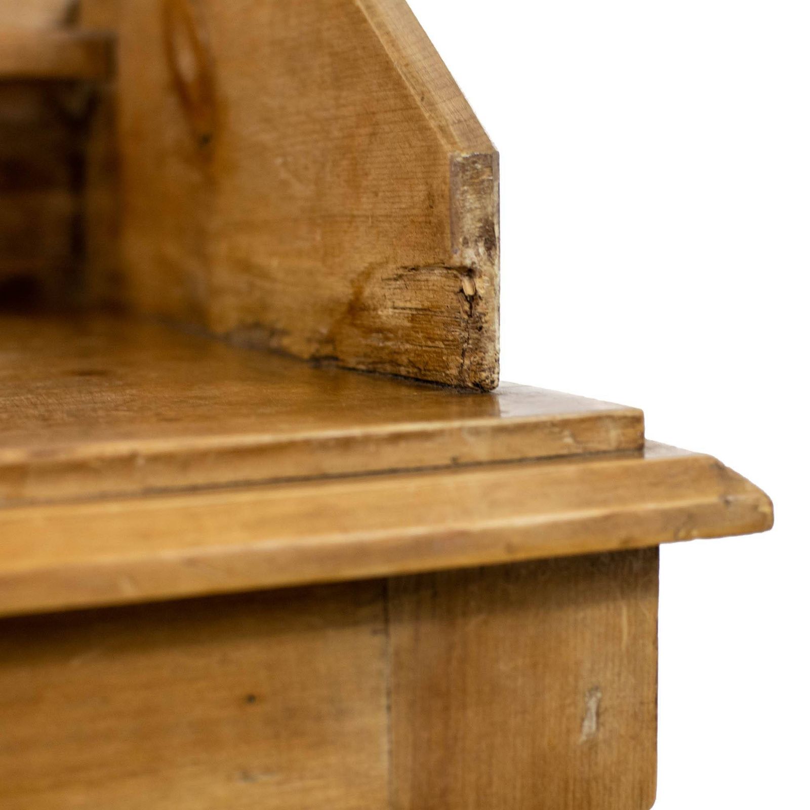 photo for sale Antique Pine Chest Of Drawers With Gallery