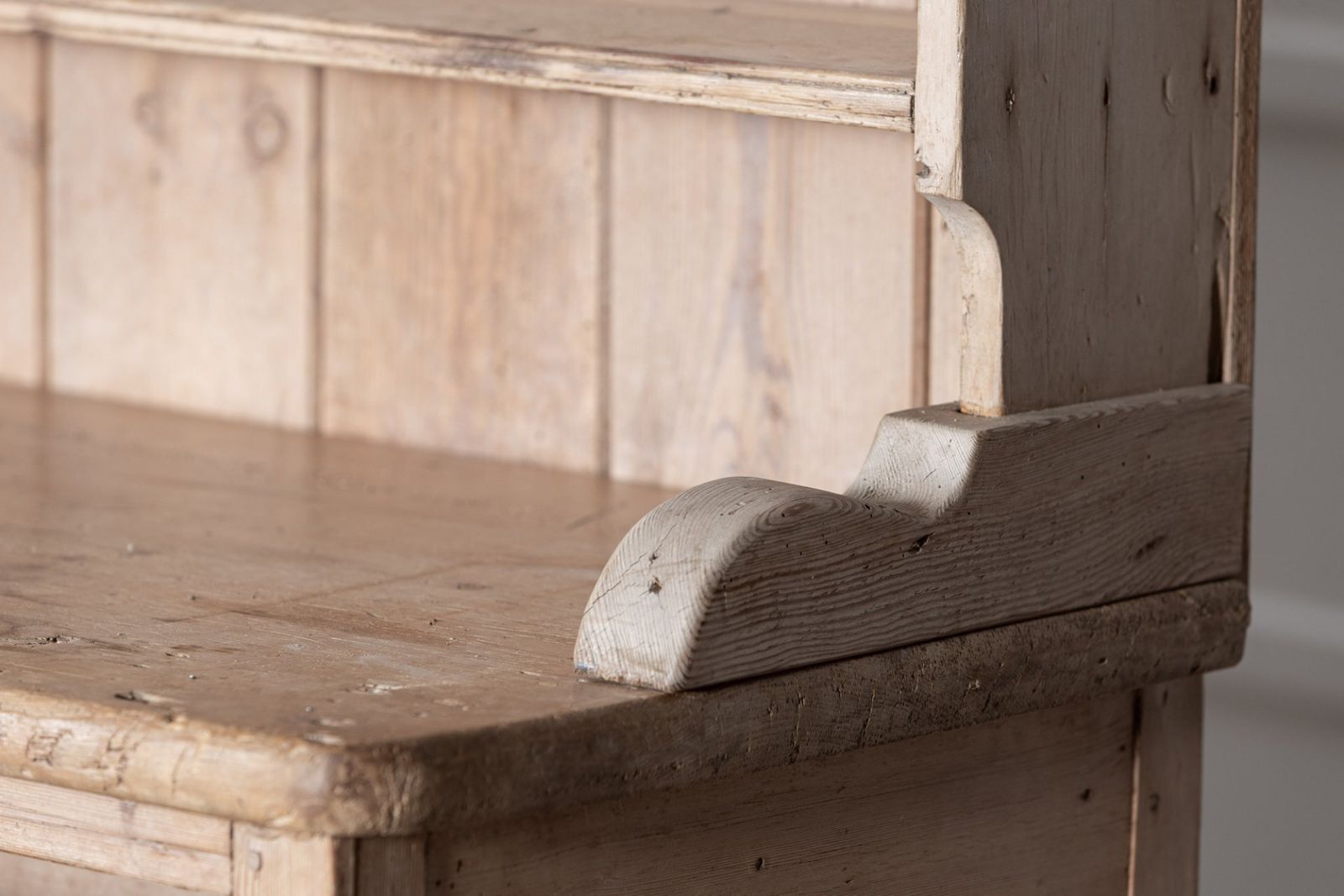 photo for sale Monumental 19thc English Pine Farmhouse Dresser