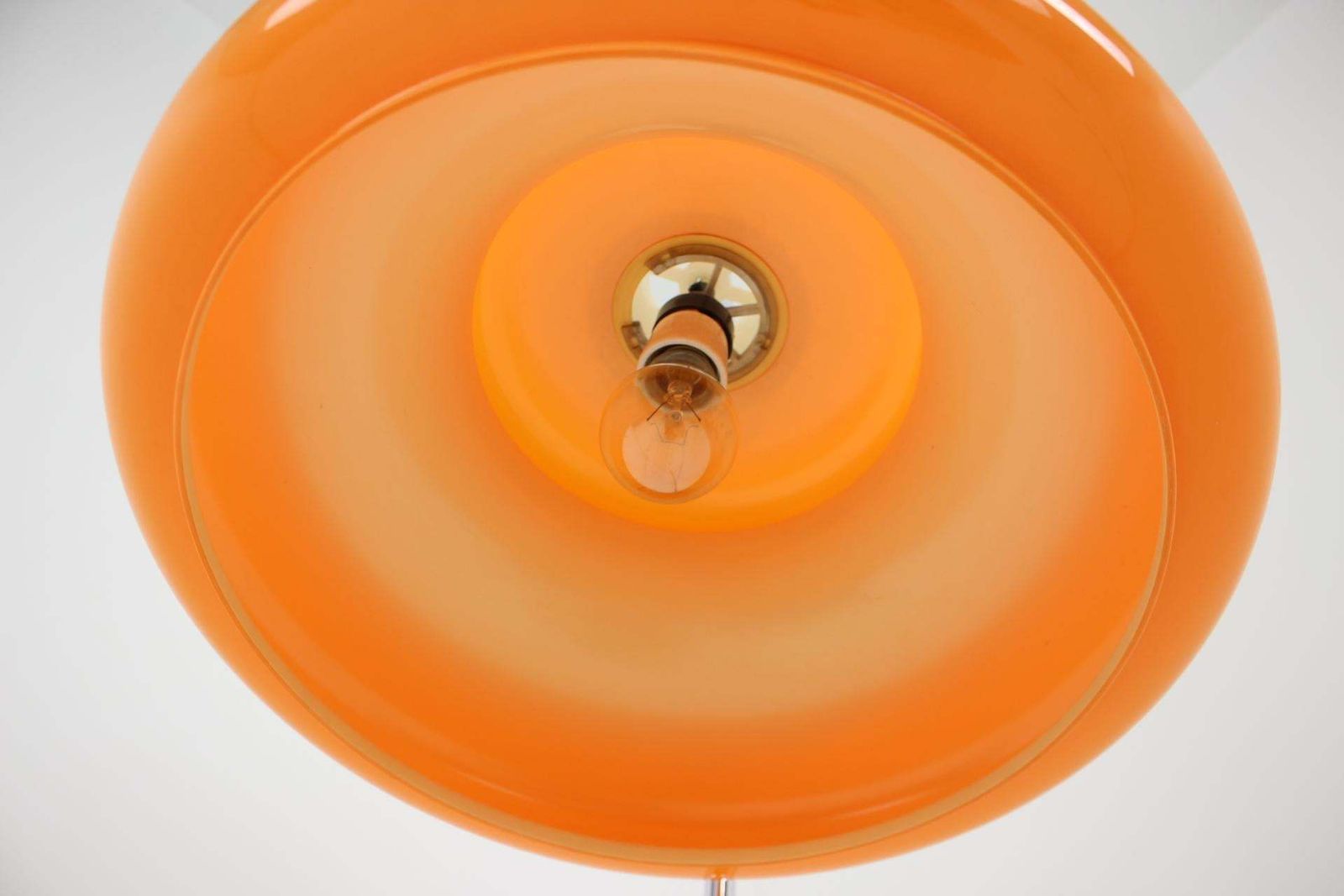 Mid Century Floor Lamp In Style Of Harvey Guzzini, 1970's photo buy