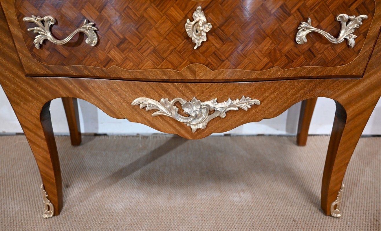 photo vinterior Small Mahogany Chest Of Drawers, Louis XV Style   Early 20th Century