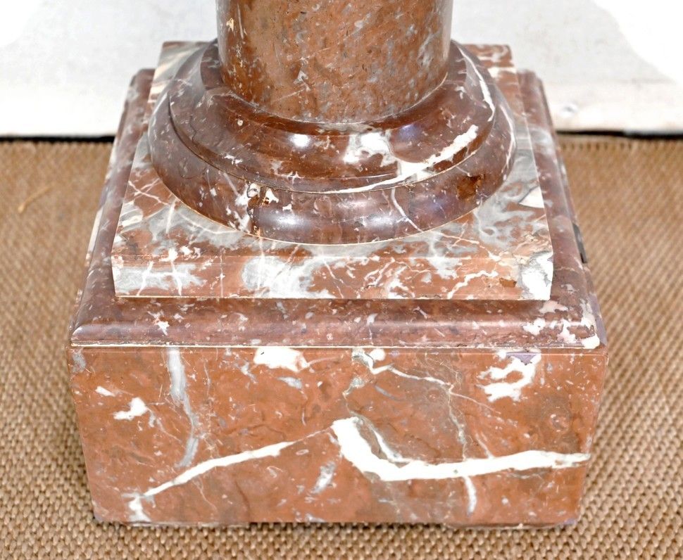 photo furniture Marble Column, Late 19th Century