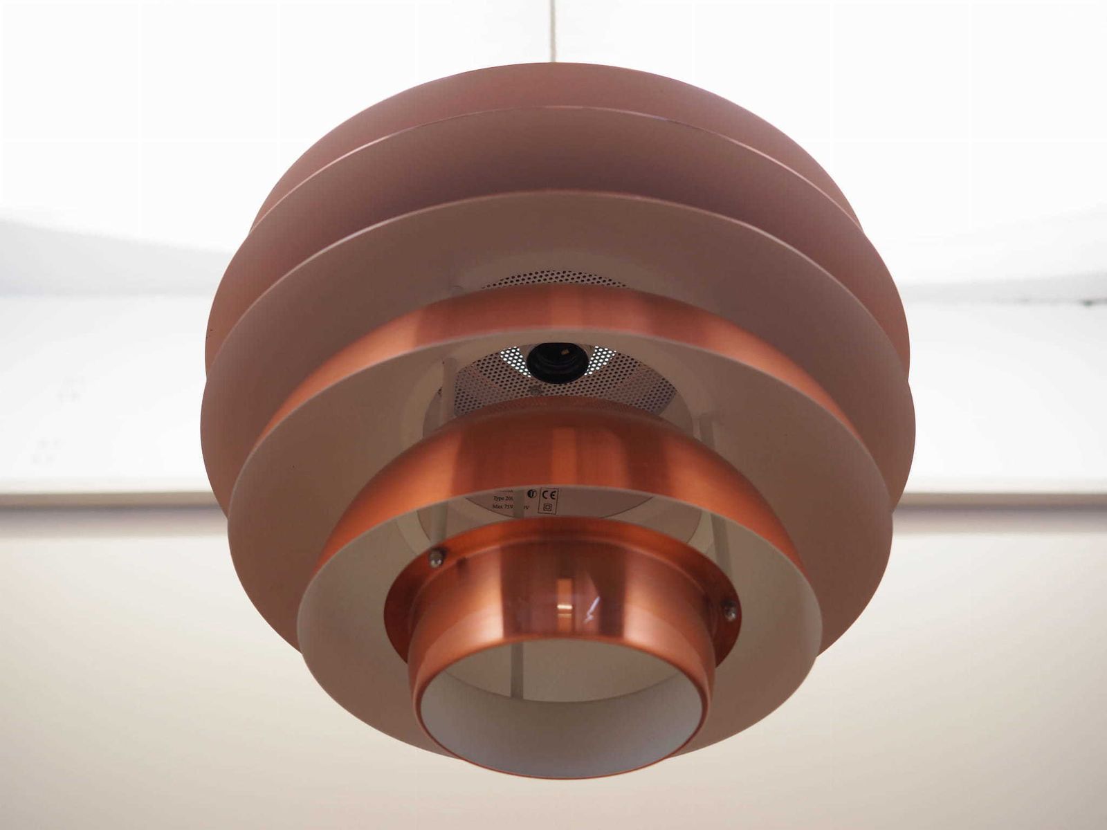 3319.0 Pendant Lamp, Danish Design, 1980s, Designer: Bent Karlby, Manufacture: Lyfa photo