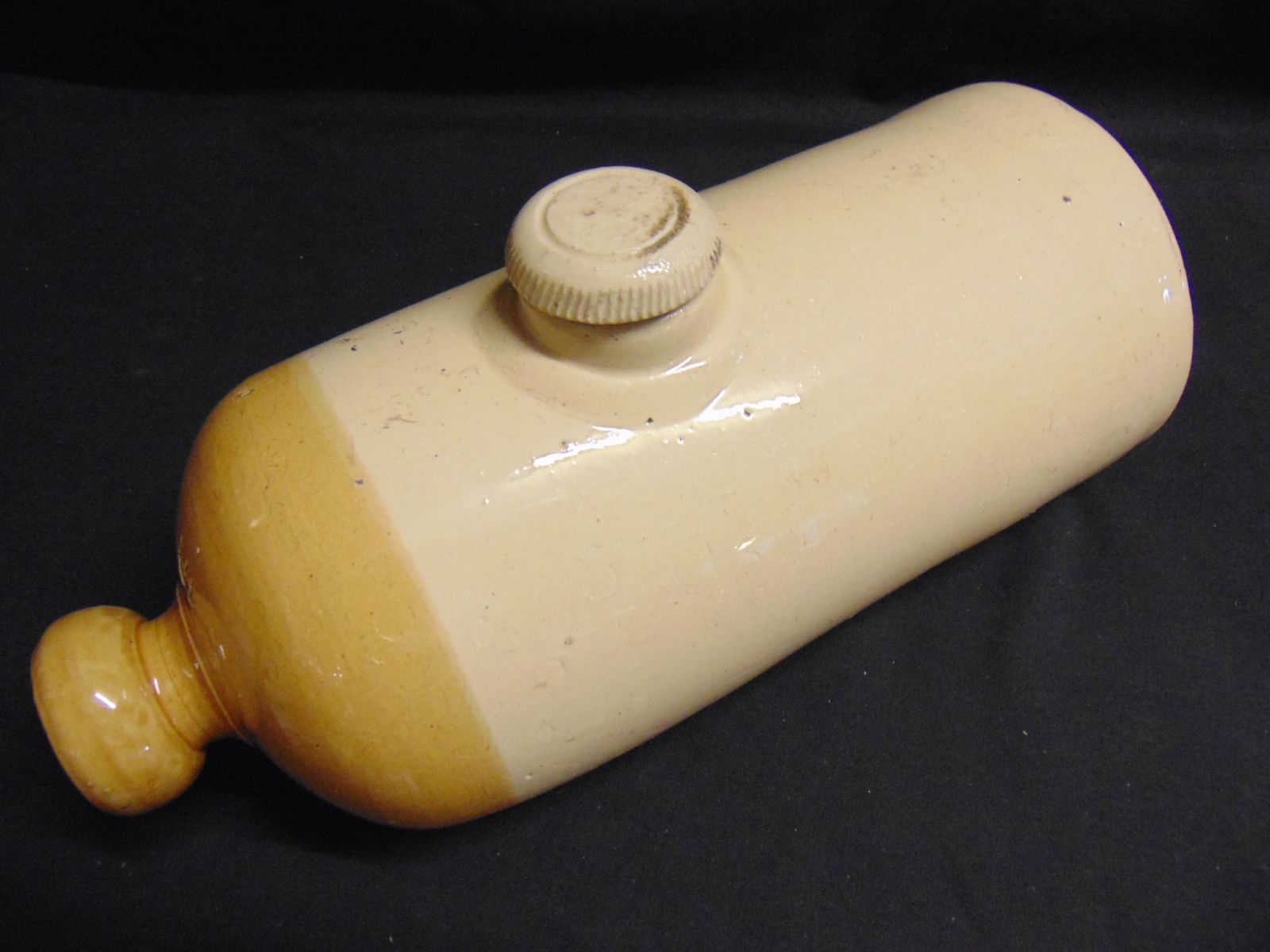 photo for sale Late 19thc Stoneware Hot Water Bottle   Vince Powell & Co, Bristol