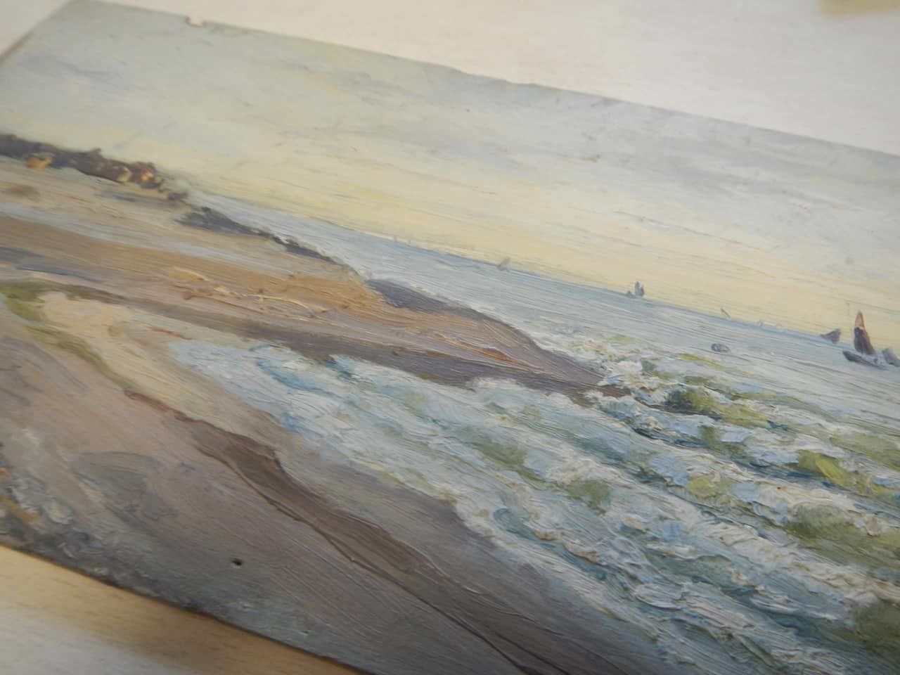 Oil Painting By Des Champs "Ocean" photo 499.2