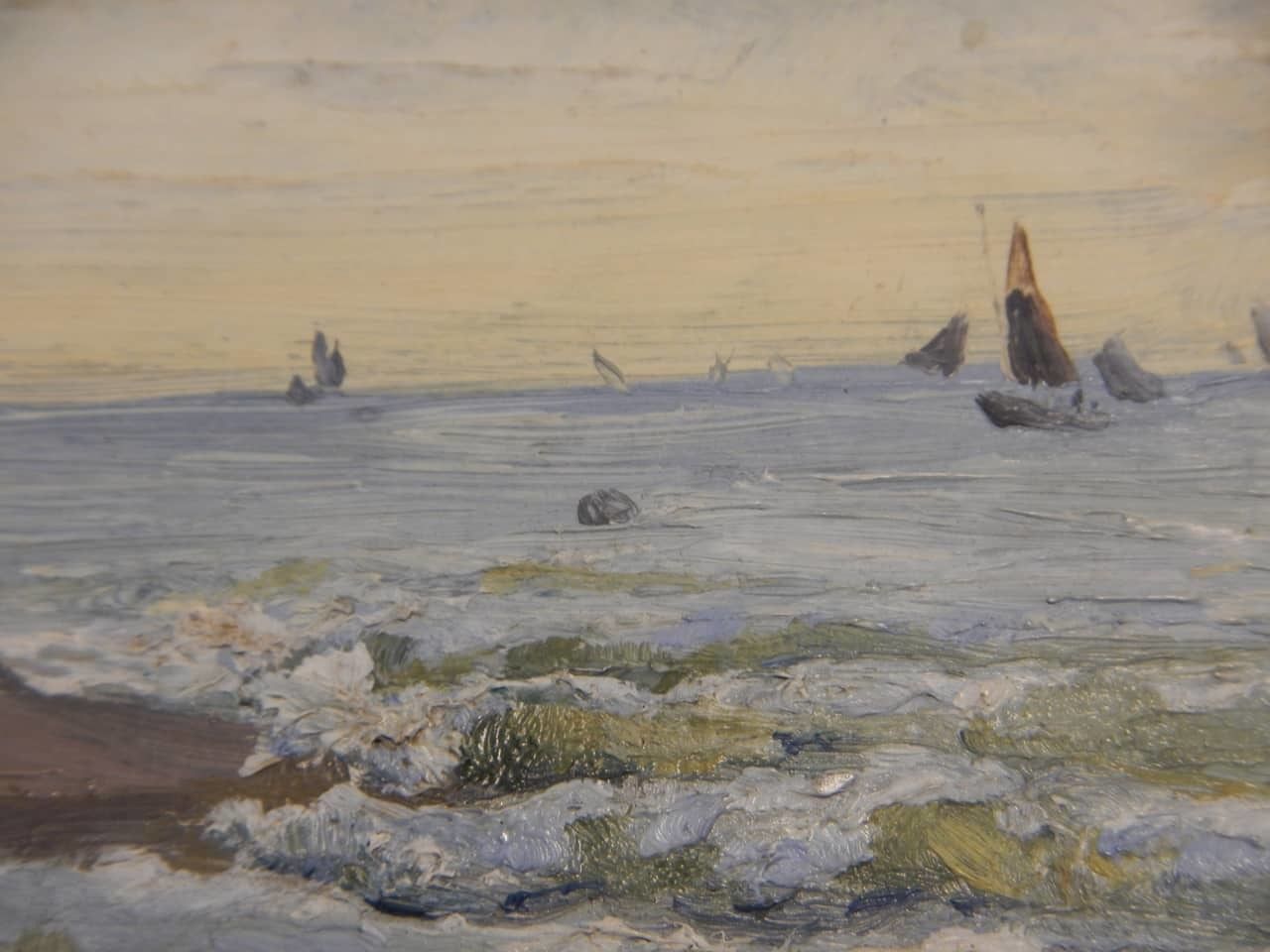 Art Oil Painting By Des Champs "Ocean" photo