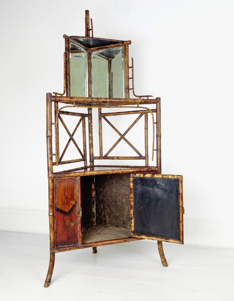 695.0 Bamboo Cabinet, Oriental photo