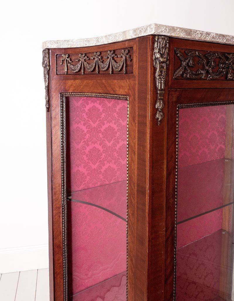 French Vitrine, 1900s, Antique photo vintage