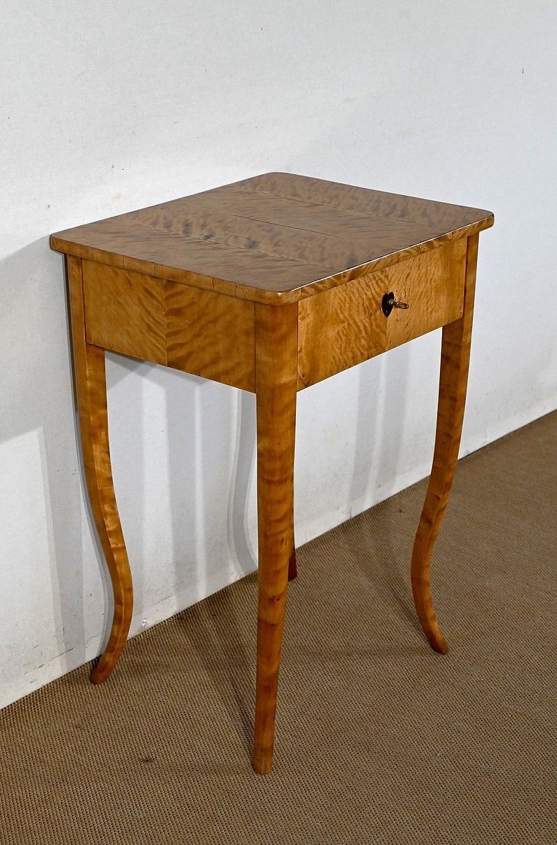 Small Worker In Light Ceylon Wood Louis XV Style  Mid 19th Century photo furniture