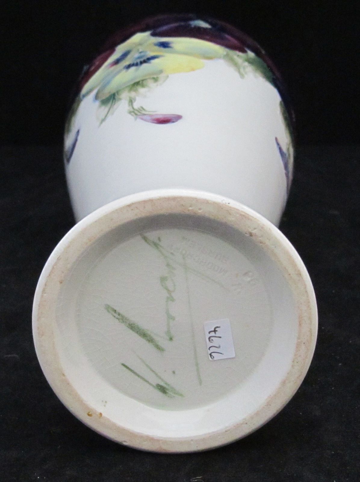 William Moorcroft Vase, 1910s, Antique photo Home Decor
