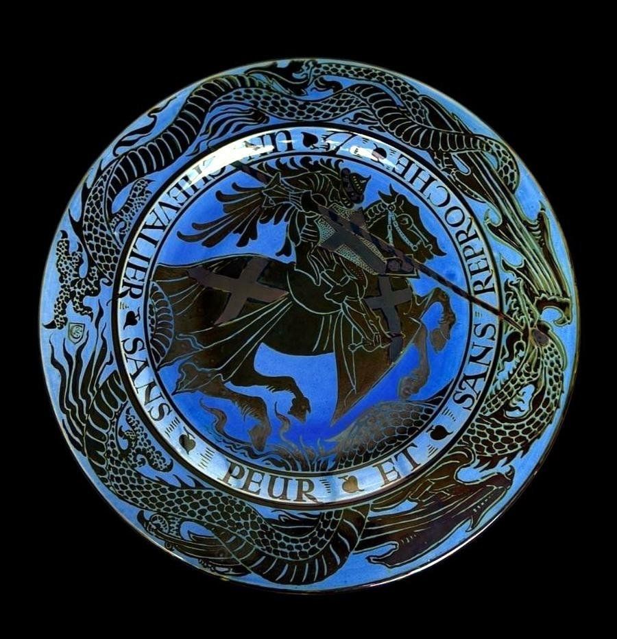 Pilkington's Royal Lancastrian Lustre Charger photo furniture