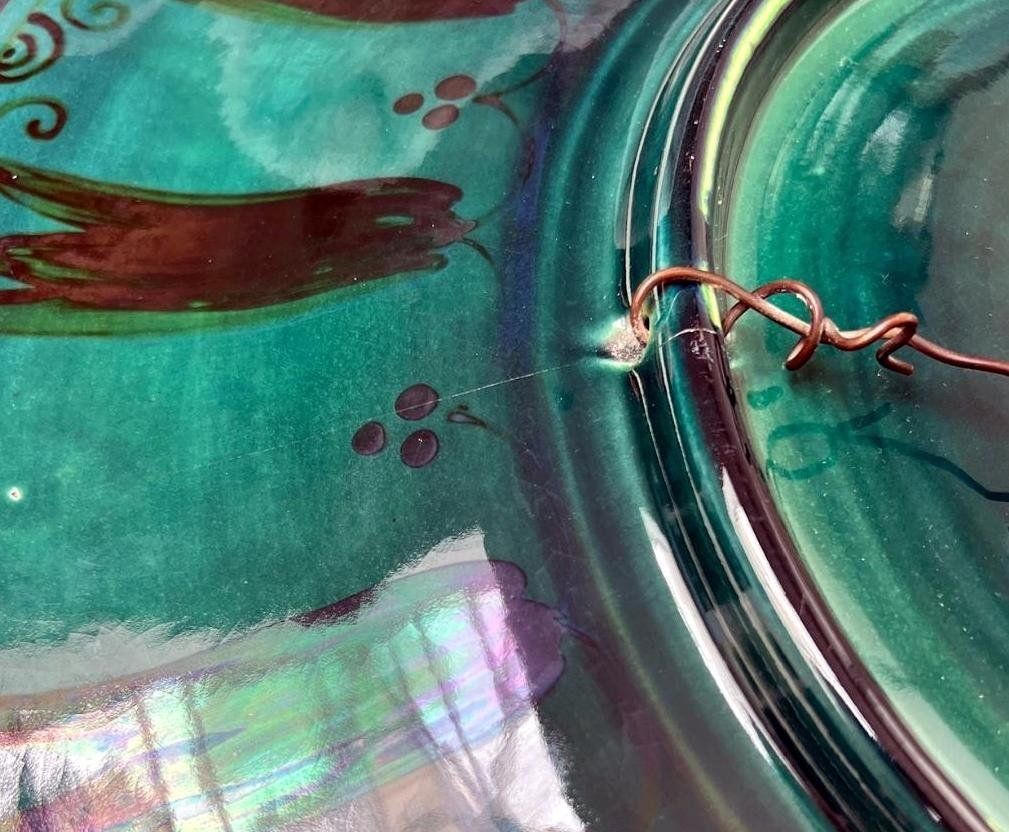 Pilkington's Royal Lancastrian Lustre Charger photo vinterior