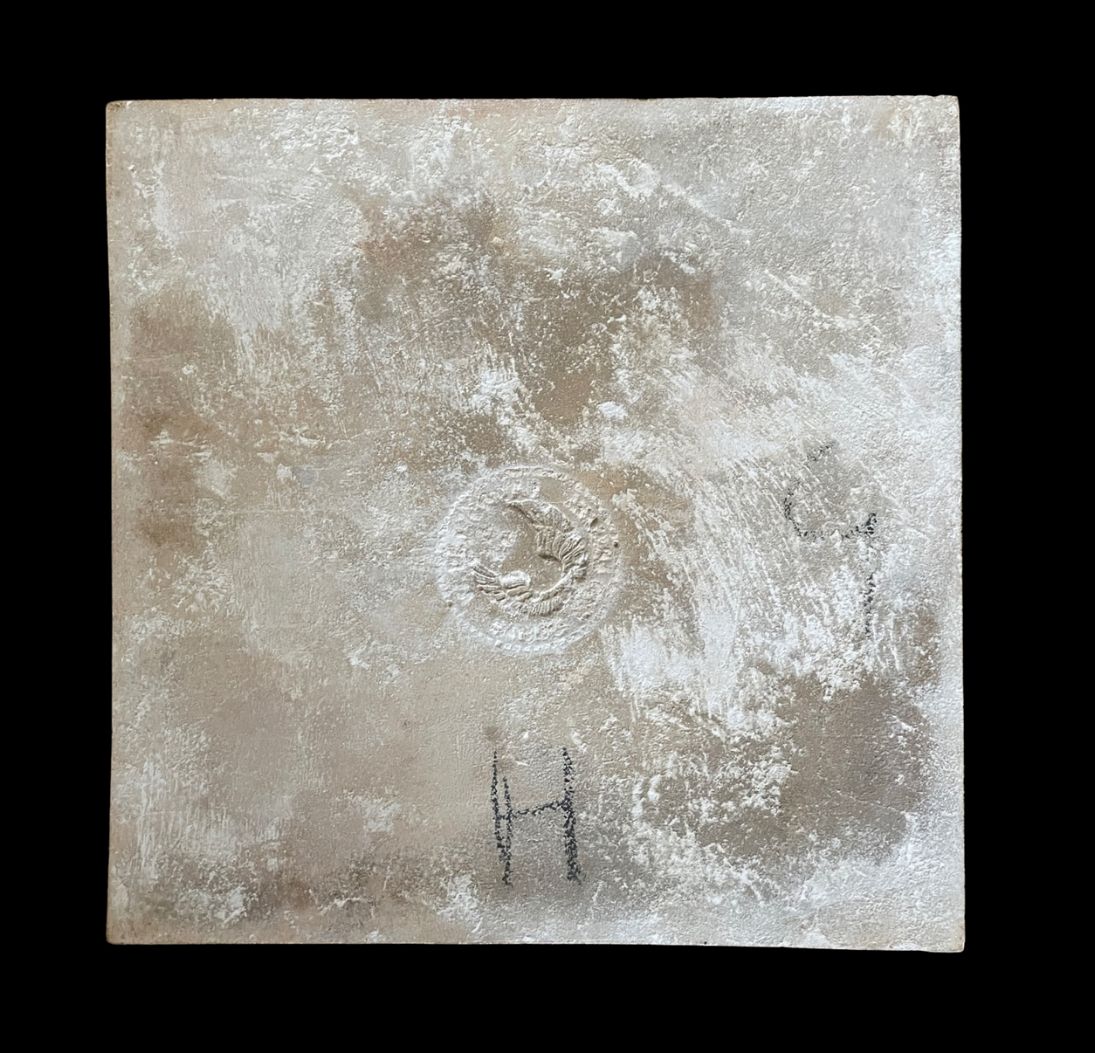Large William De Morgan Tile, 1800s photo furniture