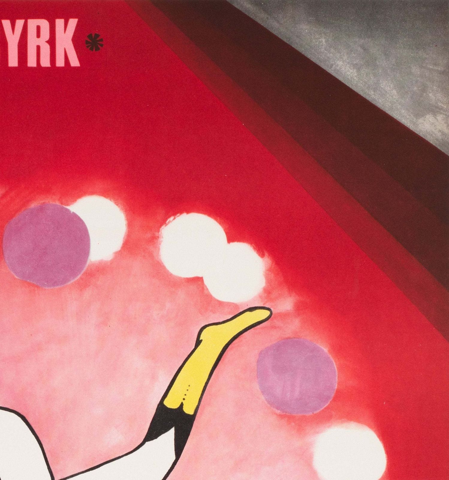 Cyrk Polish Circus Poster Balancing Juggling Acrobat 1968, Urbaniec photo Art