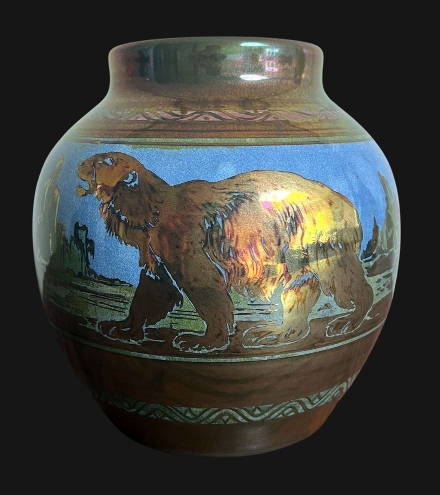 Pilkington's Lustre Vase, 1910s photo furniture