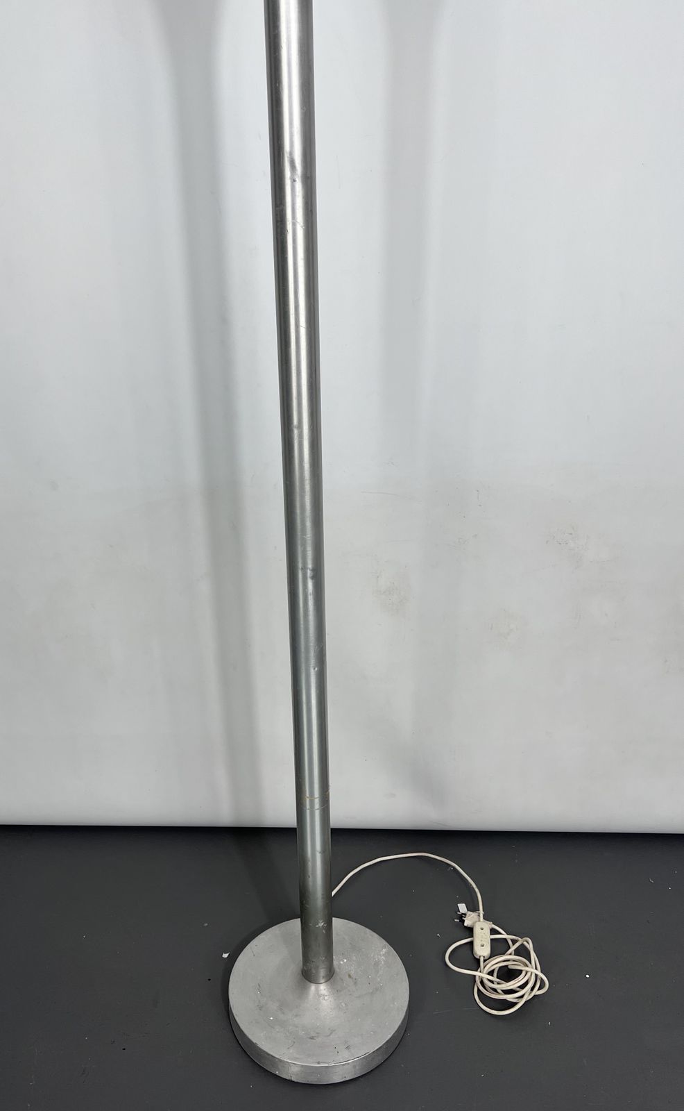 Mid Century Labeled Aluminum Luminator Floor Lamp By Stilux Milano photo Lighting