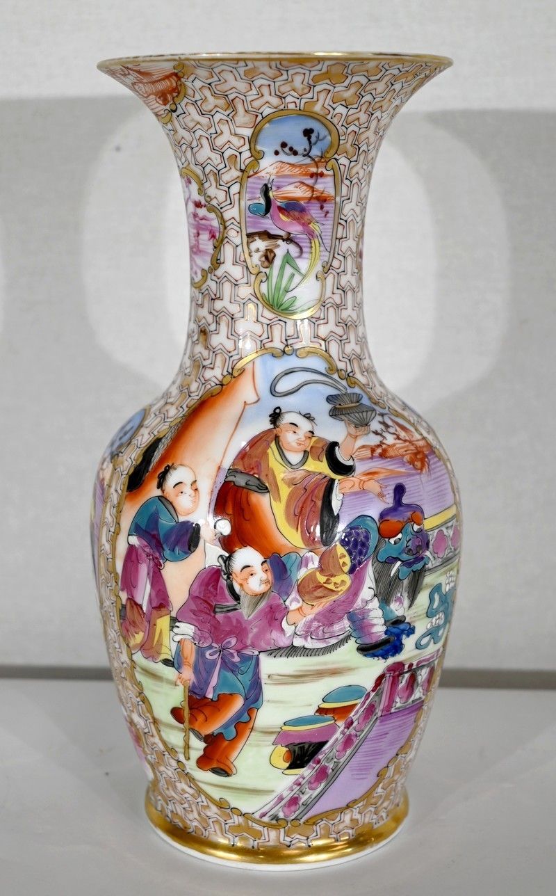 Pair Of Chinese Porcelain Vases   Early 20th Century photo Home Decor