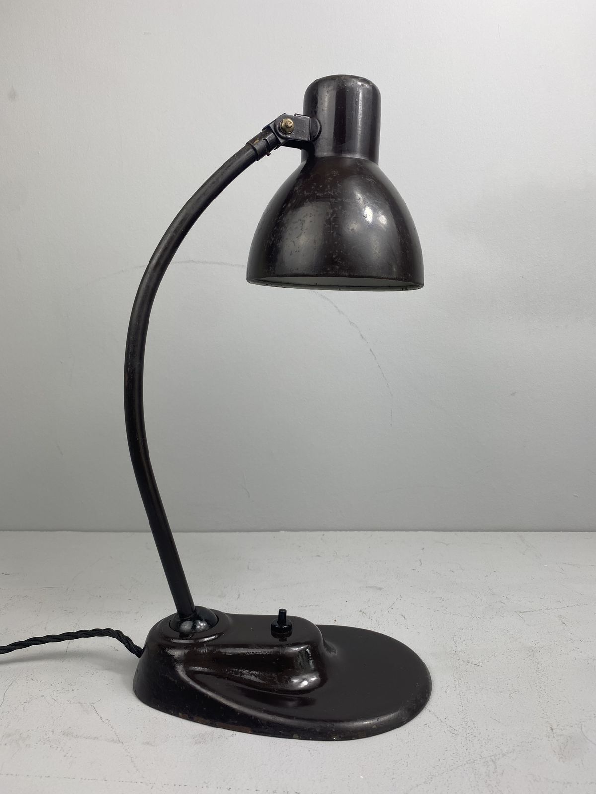 Hin Bredendieck For Kandem, Model 1087 Desk Lamp. Drg Circa 1939 photo vintage