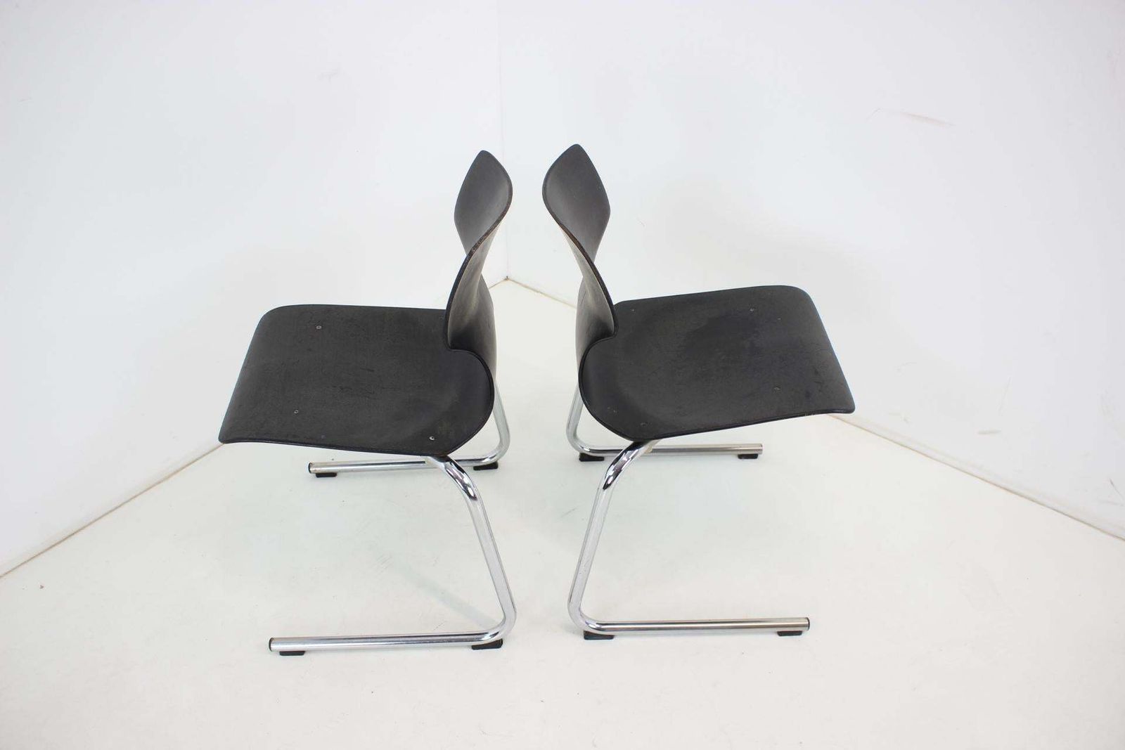 photo for sale Midcentury Set Of 2 Pagwood Chairs By Flototto, 1982