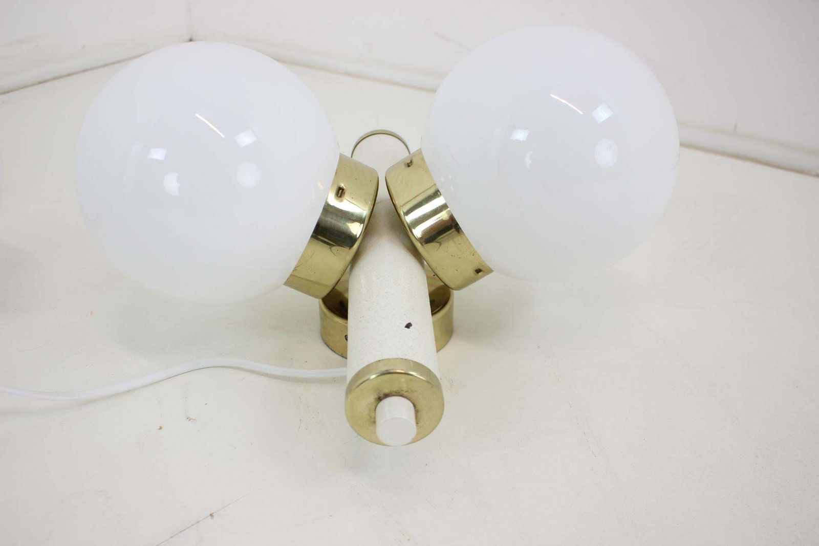 photo for sale Mid Century Set Of 2 Wall Lamps By Instala Jilove, 1970’s