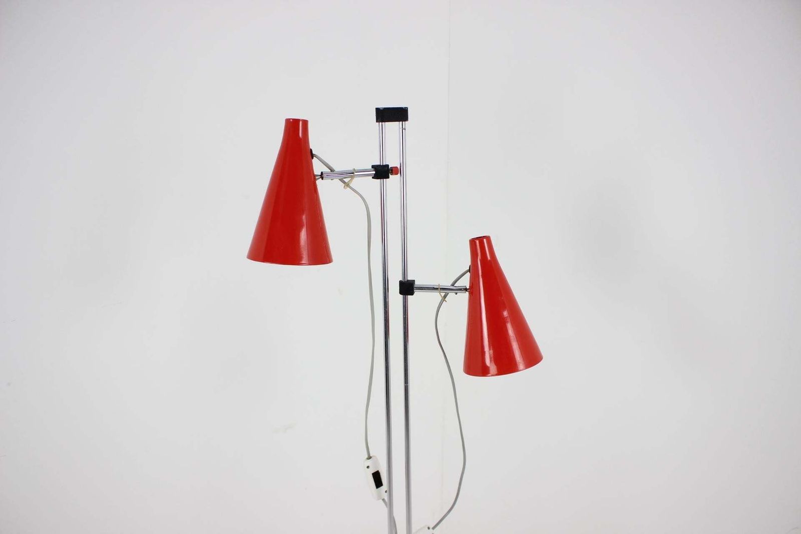 Rare Red Floor Lamp By Lidokov, 1960s photo furniture