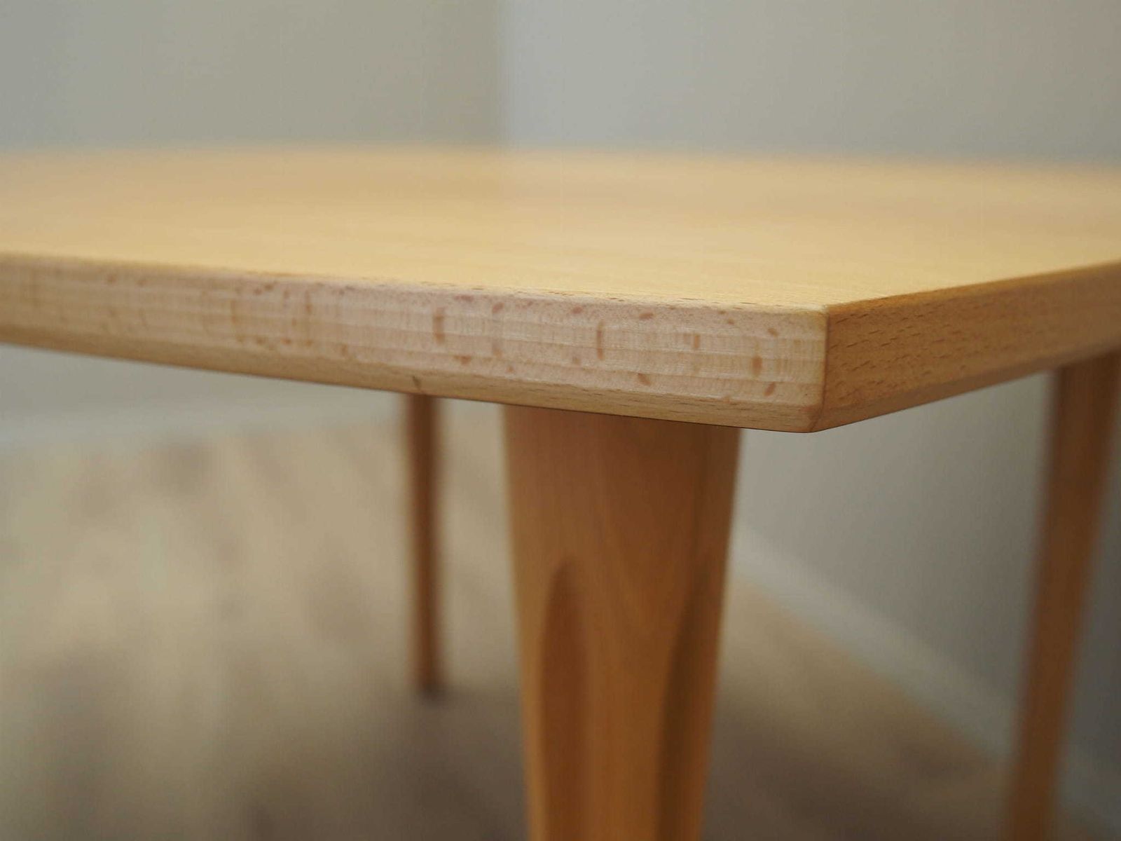 photo for sale Beech Table, Danish Design, 1970s, Designer: Takshi Okamura & Erik Marquardsen, Production: Getama