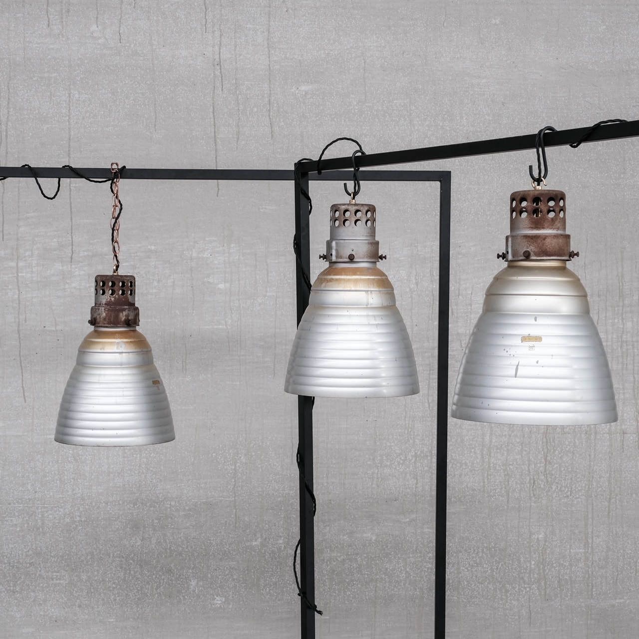 Lighting Xxl Antique Zeiss Ikon Mercury Glass Pendant Lights (Up To 50) photo