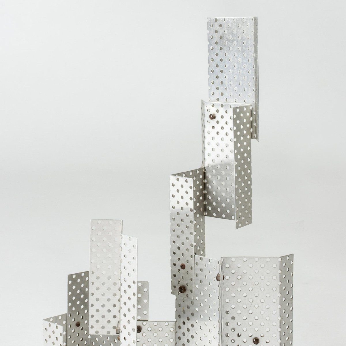 Lars Erik Falk, Sculpture, 1968, Aluminum & Wood photo 2850.0