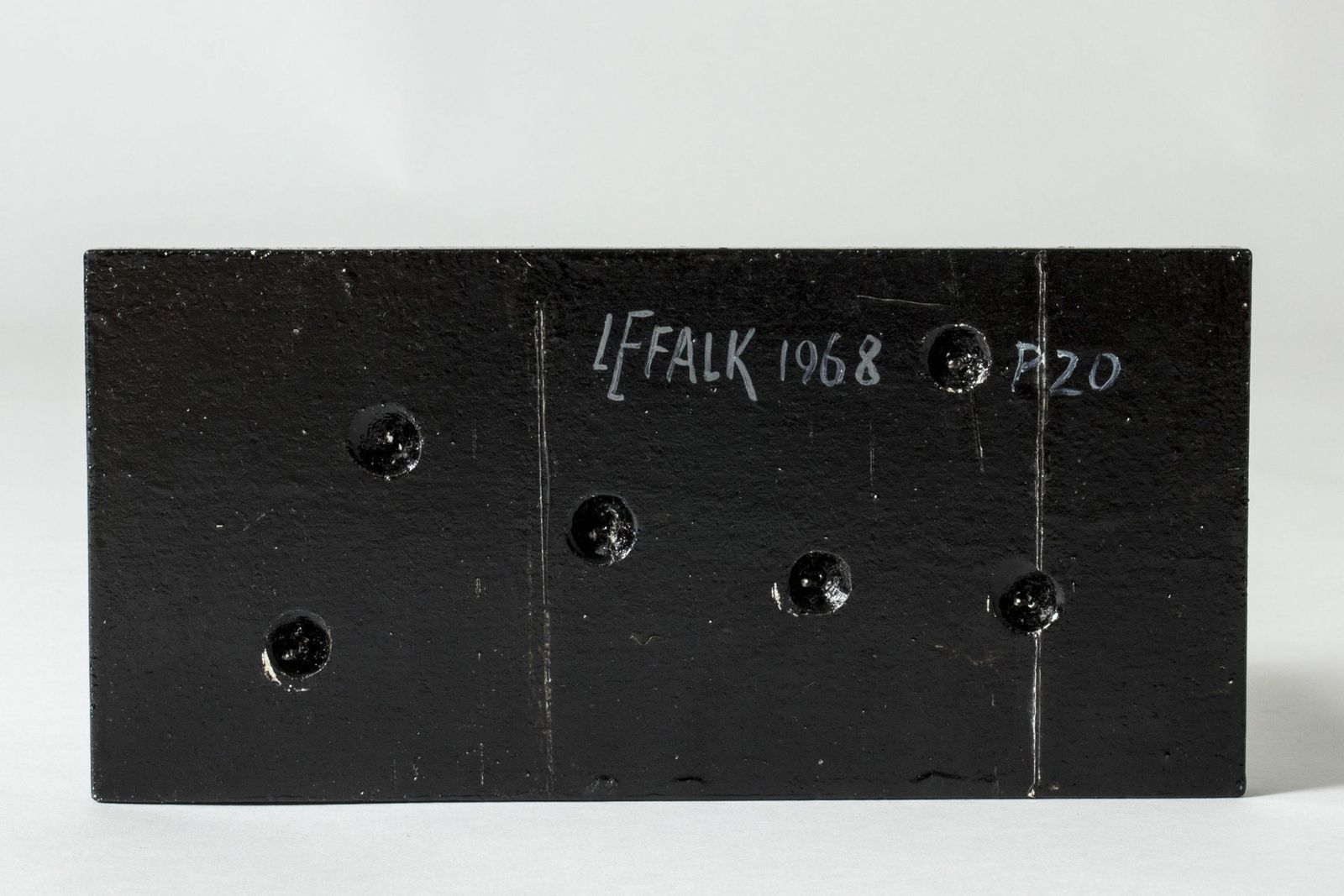 Lars Erik Falk, Sculpture, 1968, Aluminum & Wood photo buy