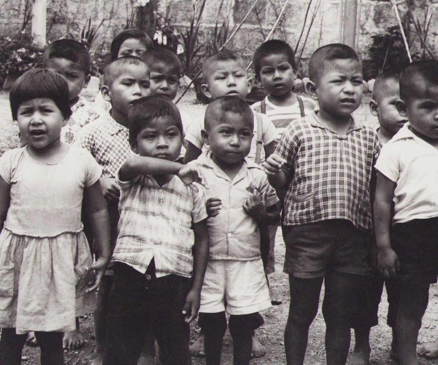 Hanna Seidel Ecuador, Children, Tena, Black And White Photography, 1960s photo furniture