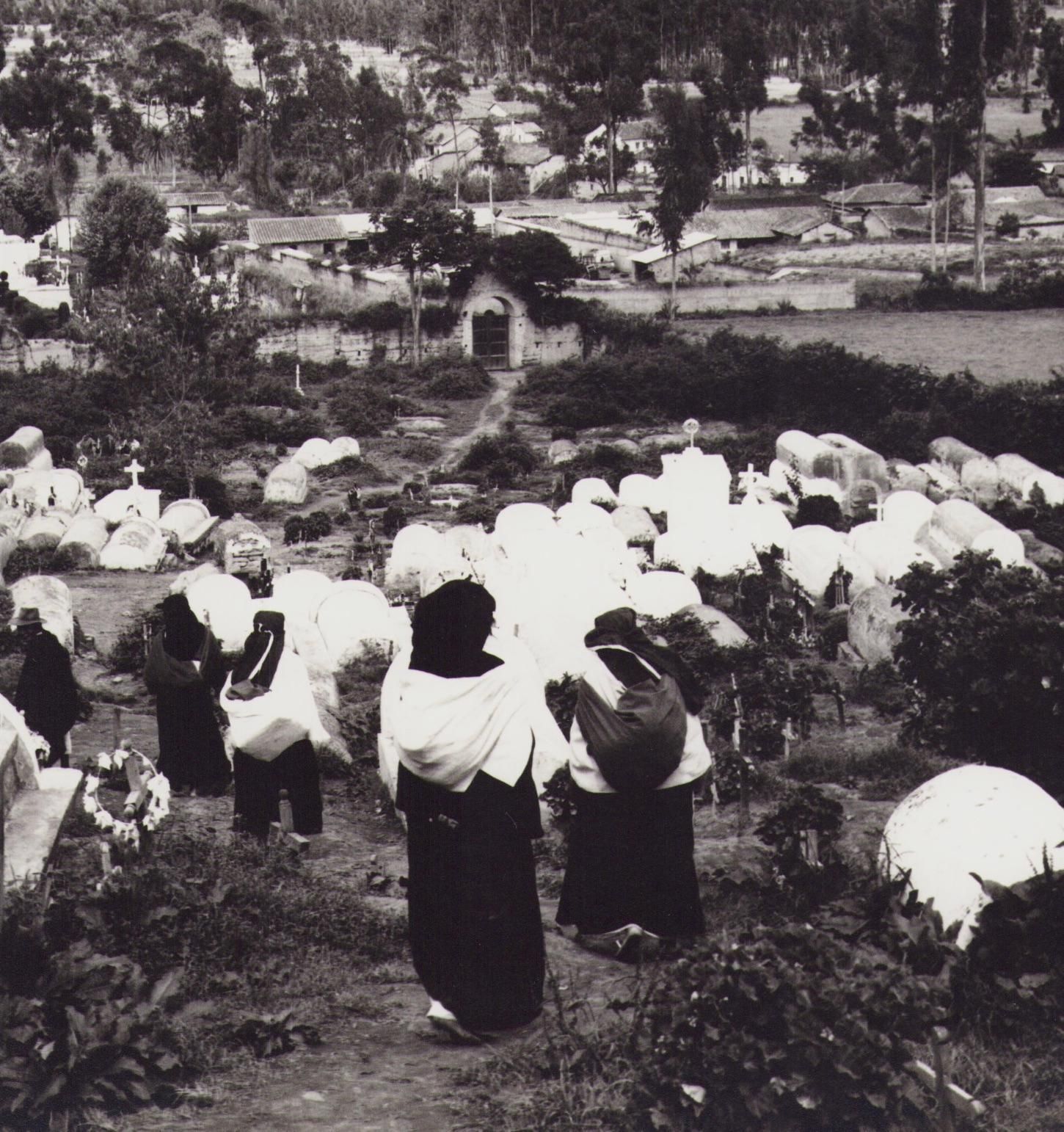 Hanna Seidel Ecuador, Indigeno, Cementary, Black And White Photography, 1960s photo furniture