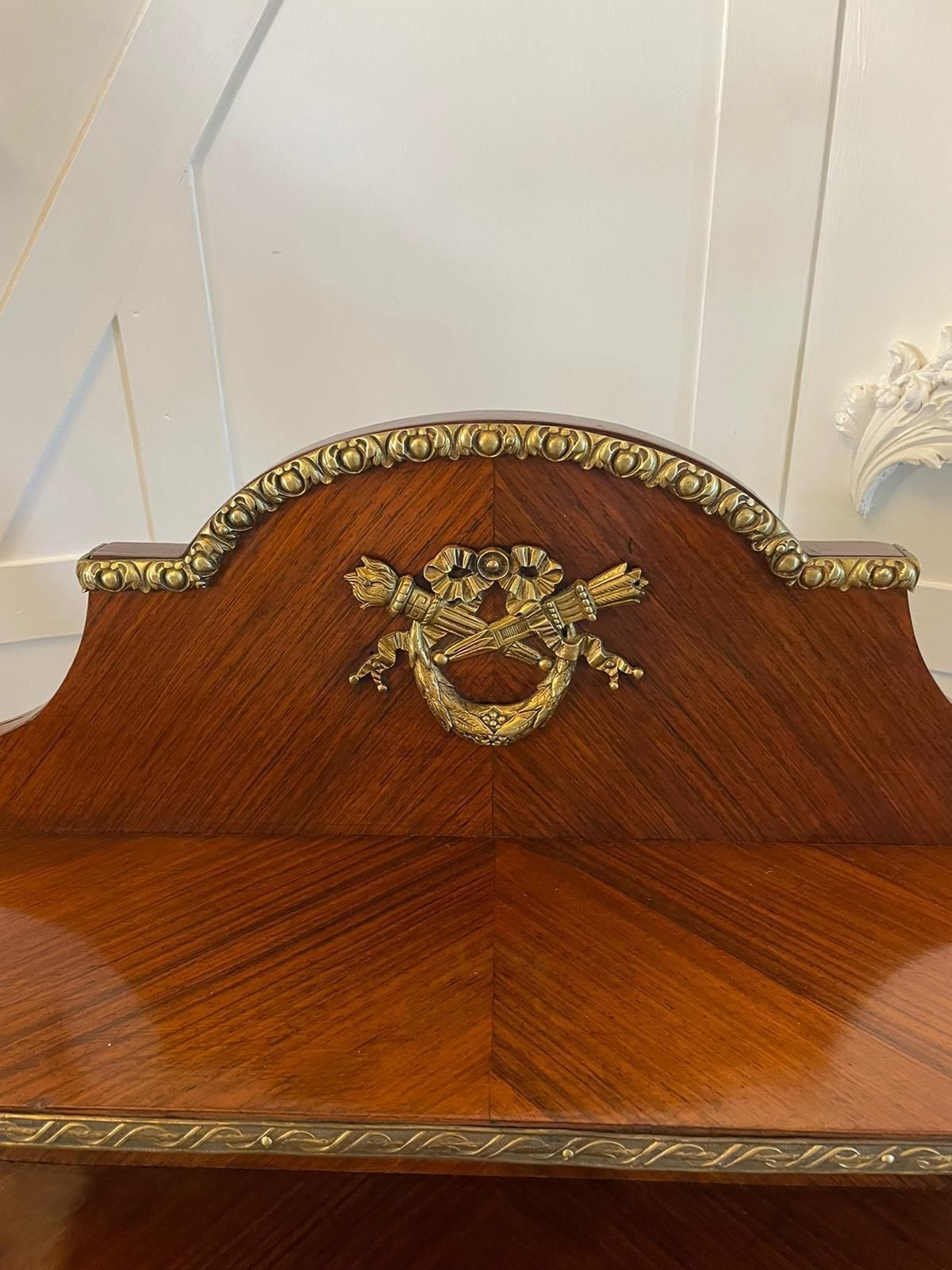photo for sale Fine Quality Antique French Kingwood Bonheur Du Jour