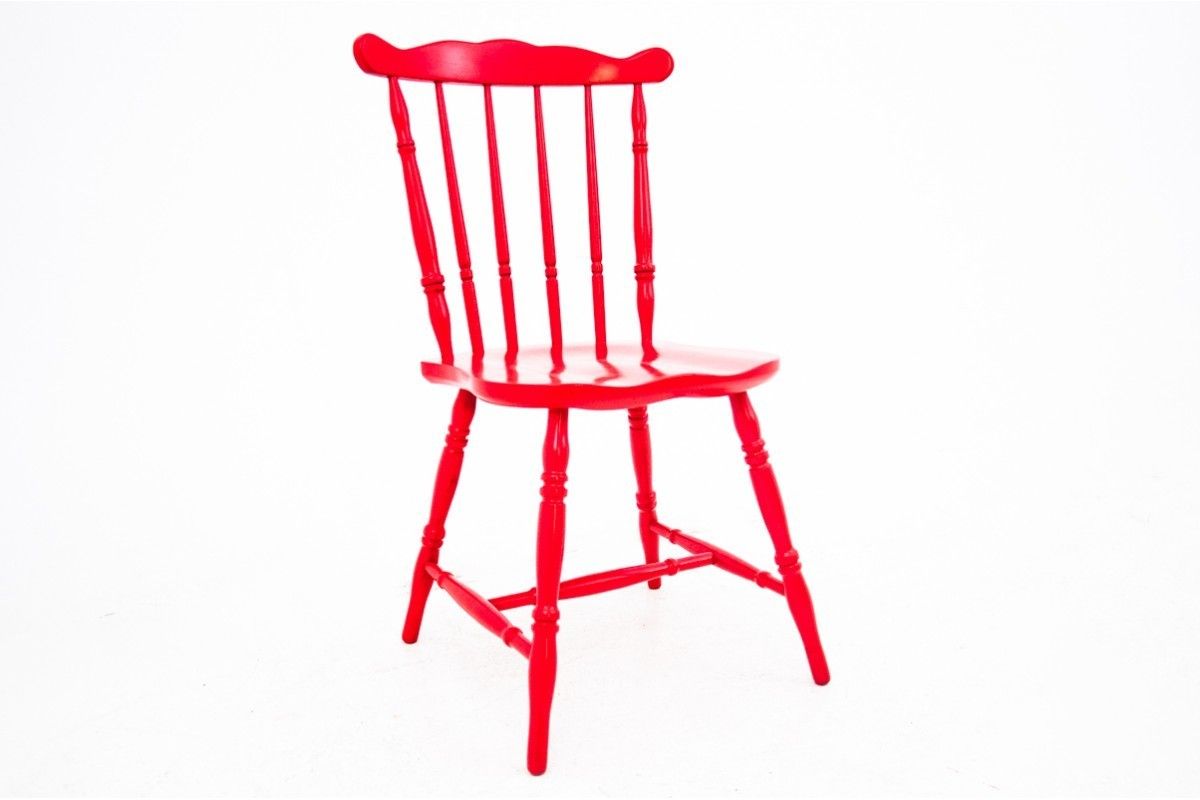 Red Chair, Poland, 1940s. After Renovation. photo 135.0