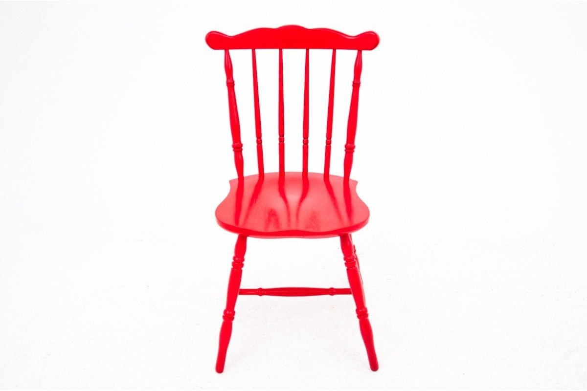 Red Chair, Poland, 1940s. After Renovation. photo buy