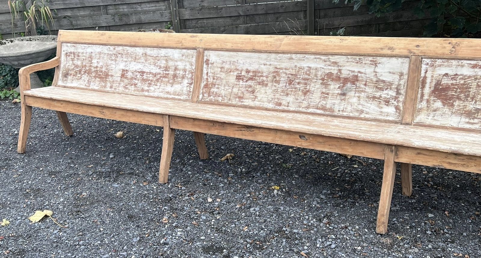 photo vinterior Very Long French Dining Bench