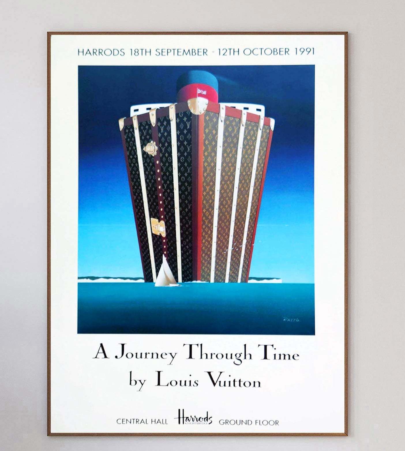 Louis Vuitton   A Journey Through Time Original Vintage Poster photo 559.0
