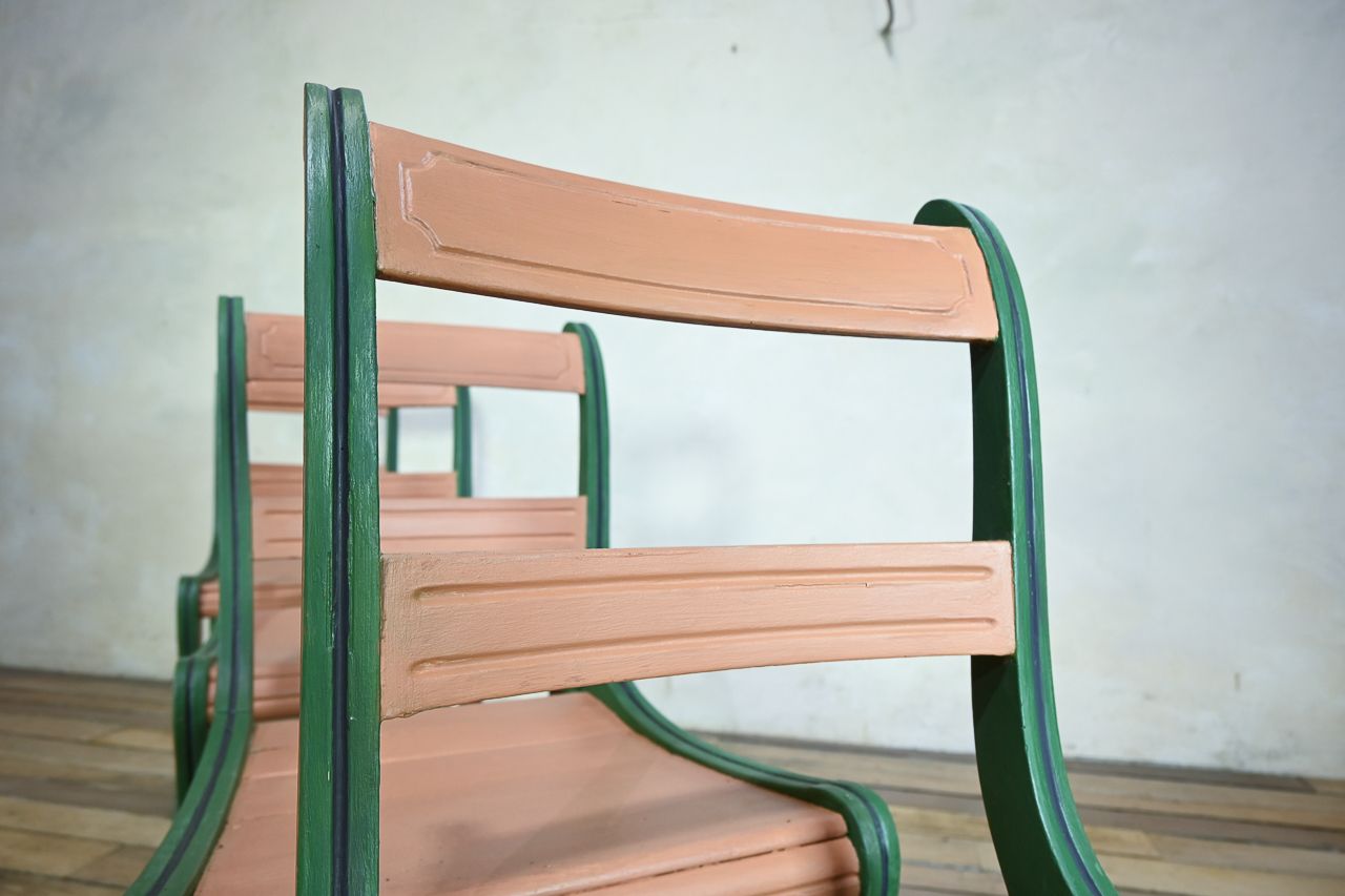 Set Of Four 19th Century Painted Side Chairs photo 670.0
