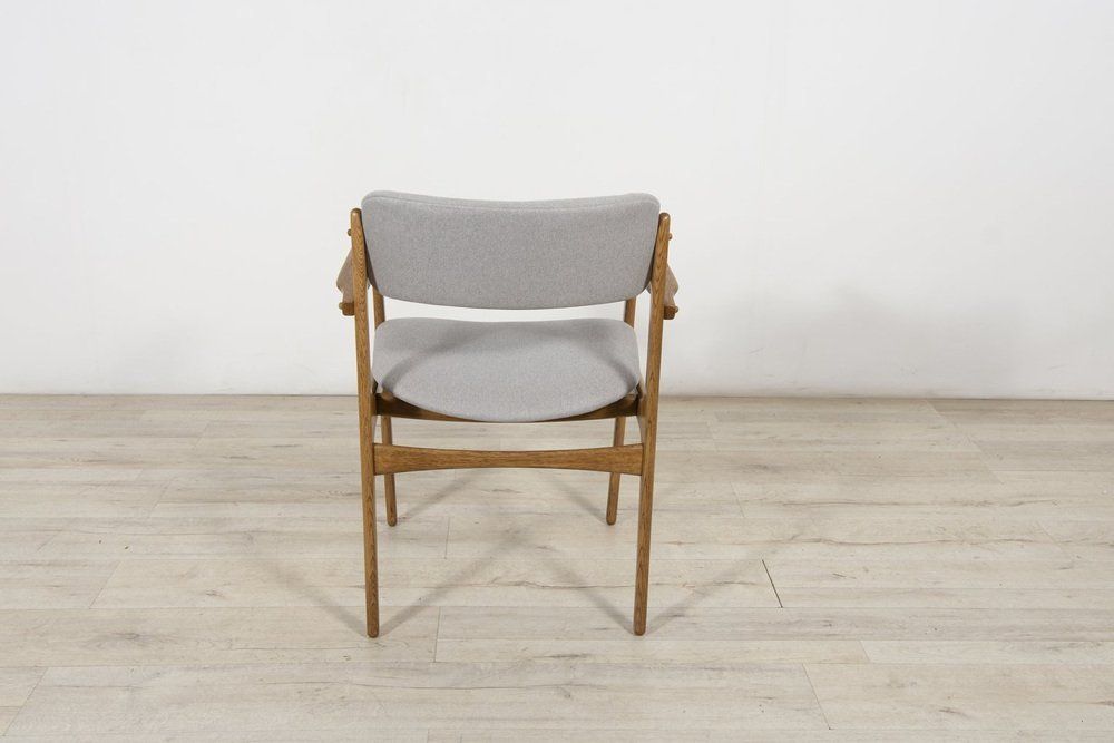 Furniture Oak Model 49 Dining Chairs By Erik Buch For Odense Maskinnedkeri O.D. Furniture 1960s Set Of 6 photo