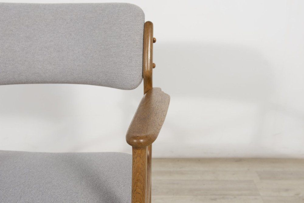 2650.0 Oak Model 49 Dining Chairs By Erik Buch For Odense Maskinnedkeri O.D. Furniture 1960s Set Of 6 photo
